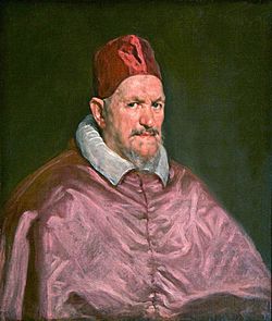 Archivo:Retrato del Papa Inocencio X. Roma (copy 2), after Diego Velázquez