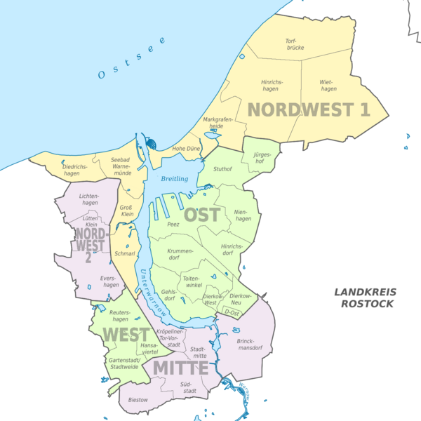 Rostock subdivisions