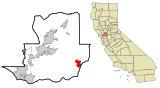Solano County California Incorporated and Unincorporated areas Rio Vista Highlighted.svg