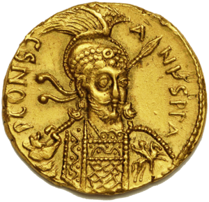 Archivo:Solidus of Constantine IV