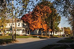 Stewartsville, Missouri - Northward View of Main Street.JPG