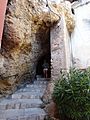 The cave-street in Roquebrune