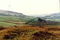 View from Castleshaw Roman fort