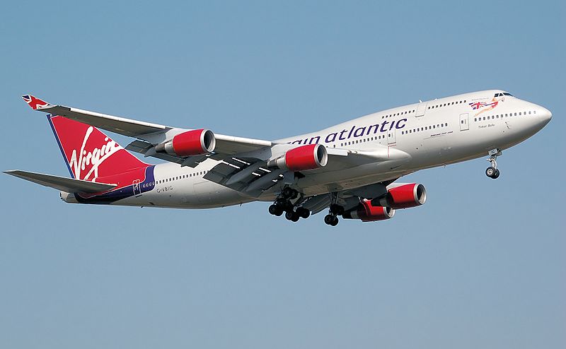 Virgin atlantic b747-400 g-vbig arp