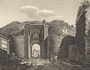 Archivo:1806-1820, Voyage pittoresque et historique de l'Espagne, tomo II, Puerta de Talavera de la Reyna (cropped)