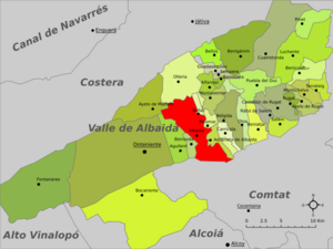 Archivo:Albaida-Mapa del Valle de Albaida
