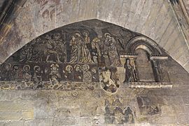 Alcañiz Castillo-Convento EG Wandmalerei 591