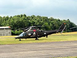 Archivo:Belgian A109BA Helicopter anti-tank