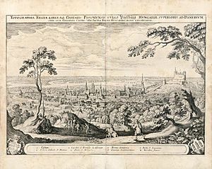 Archivo:Bratislava (Posonium) by Matthaus Merian 1638