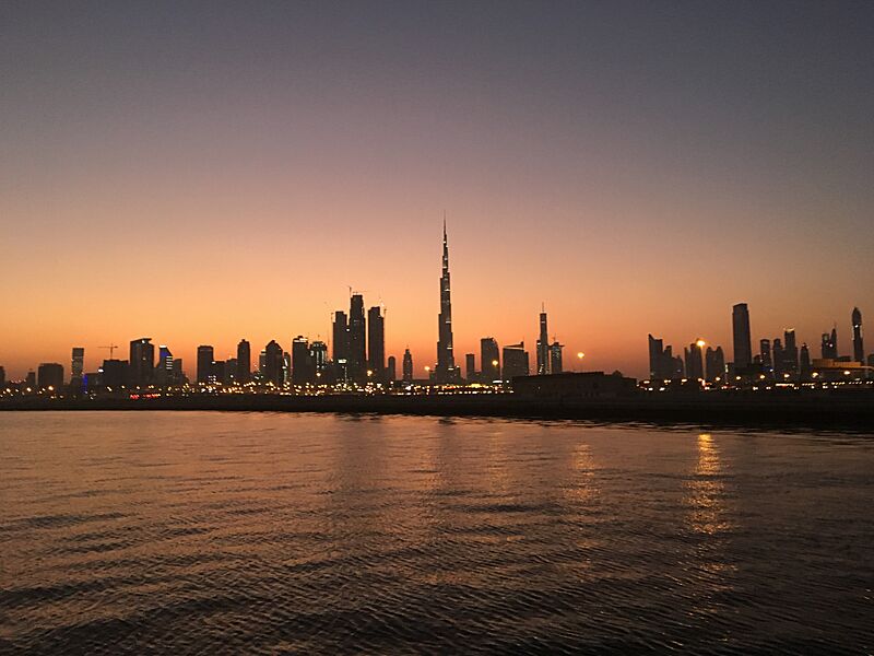 Burj Khalifa Night View 01
