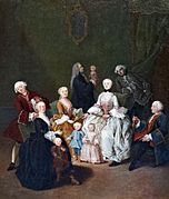 Ca' Rezzonico - Famiglia Patrizia 1755 - Pietro Longhi 