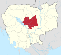 Cambodia Kampong Thom Province locator map.svg