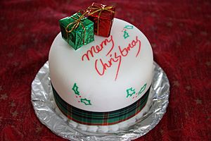 Archivo:Christmas cake, Boxing Day 2008