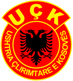 Coat of arms of the Kosovo Liberation Army.svg