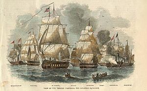 Archivo:Commodore Perry's second fleet