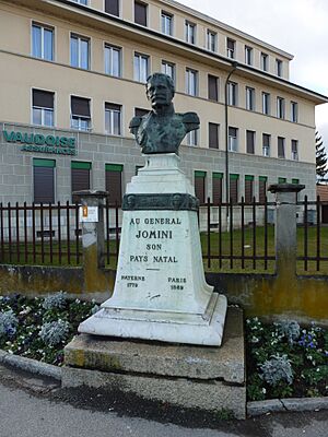 Archivo:Denkmal für Antoine-Henri Jomini in Payerne