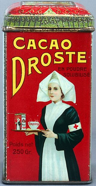 Droste Cacao - Pastilles blikje van 250 gram, foto 1.JPG