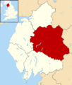 Eden UK locator map