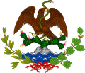 Escudo de la Primera República Federal de los Estados Unidos Mexicanos
