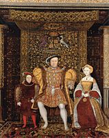 Family of Henry VIII c 1545 detail