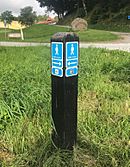 Archivo:Hærvejen sign post near Vrangbæk