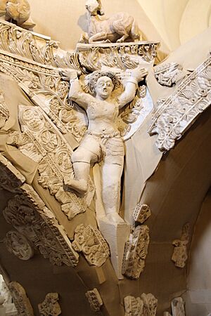 Archivo:Hisham's Palace (Khirbat al Mafjar) remains at the Rockefeller Museum IMG 7191