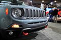 Jeep Renegade grill at the 2014 New York International Auto Show