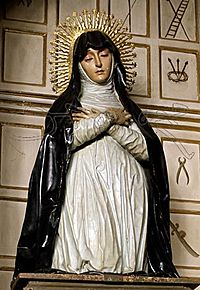 Archivo:José de Mora Virgen de la Soledad 1671 iglesia de Santa Ana Granada