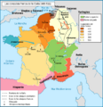Les conquêtes franques en Gaule (486 - 511)-es