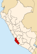 Departamento de Ica en Perú