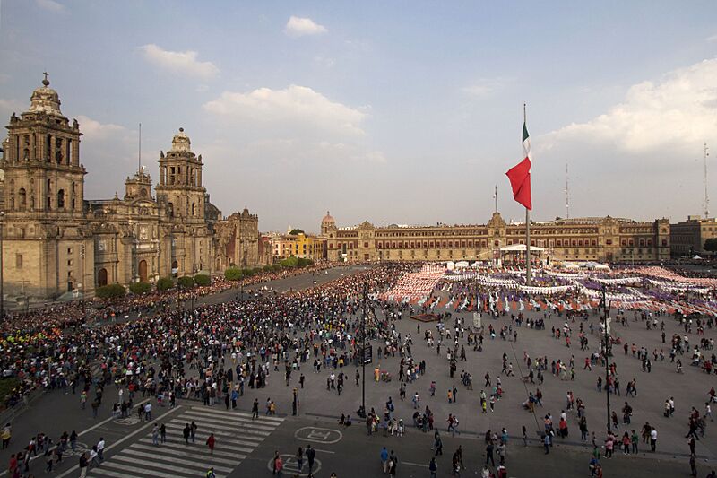 MX MM PANORÁMICAS DESFILE ZÓCALO
