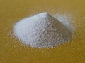 Manganese(II) sulfate close-up