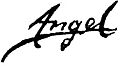 Manuel Ángel Álvarez, firma