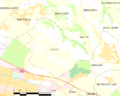 Map commune FR insee code 64152