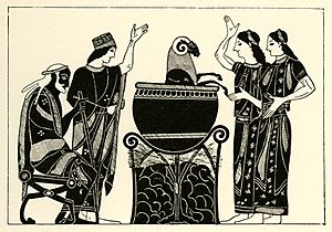 Archivo:Medea boiling the ram before Pelias; after an Attic black-figure amphora (8270481546)