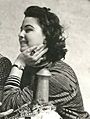 Miss World 1954, Antigone Costanda (close up)