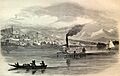 New Westminster sketch 1865