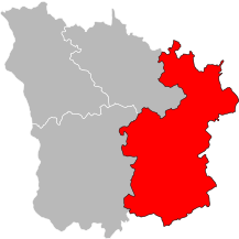 Nièvre - Château-Chinon Ville arrondissement.svg