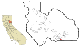 Plumas County California Incorporated and Unincorporated areas Whitehawk Highlighted.svg