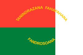 Presidential Standard of Madagascar (1998-2002, reverse)