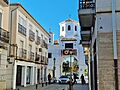 Puerta de Loja, en Santa Fe (Granada, España)