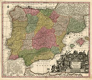 Archivo:Regnorum Hispaniae et Portugalliae Mappa Geographica