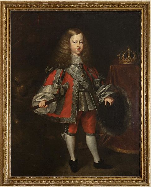 Retrato de Carlos II niño - Sebastián de Herrera Barnuevo - Museo Lázaro Galdiano
