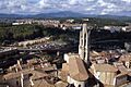Sant Feliu i la Devesa des del campanar de la catedral de Girona