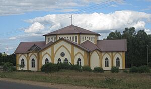 Archivo:St. Louis Montfort Parish, Balaka, Malawi