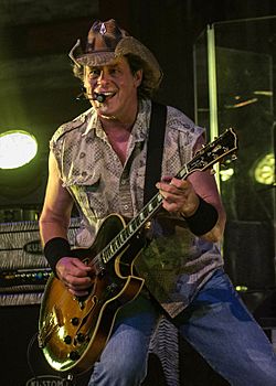 Ted Nugent at the Redneck Country Club, July 6, 2017 MG 9741 (cropped).jpg