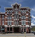 The Strater Hotel, opened in 1888 during a mining boom in Durango, Colorado LCCN2015632887