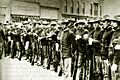 Troops on S Front St Rock Springs WY 1885