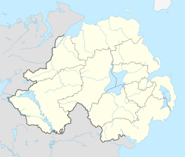 Templo de Mussenden ubicada en Irlanda del Norte