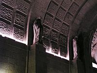 ValleDeLosCaidos Crypt Central Nave statues